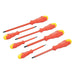 Silverline Insulated Soft-Grip Screwdriver Set 7pce 7pce Silverline  - Dynamic Drive