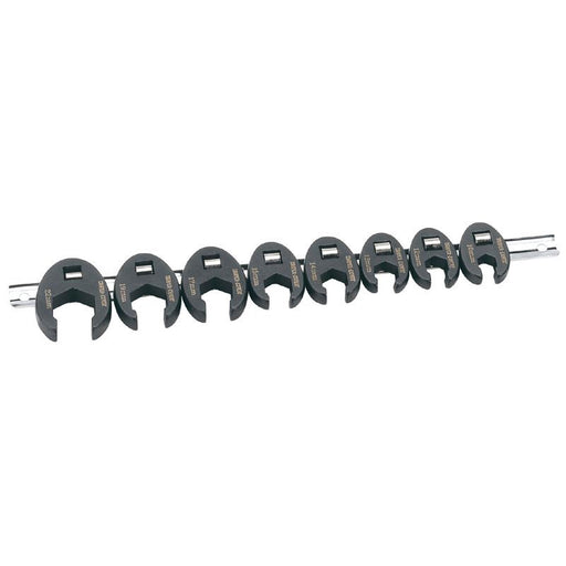 Draper 1x Expert 3/8" Square Dr 8 Piece Crow Foot Spanner Set Professional Tool Draper  - Dynamic Drive