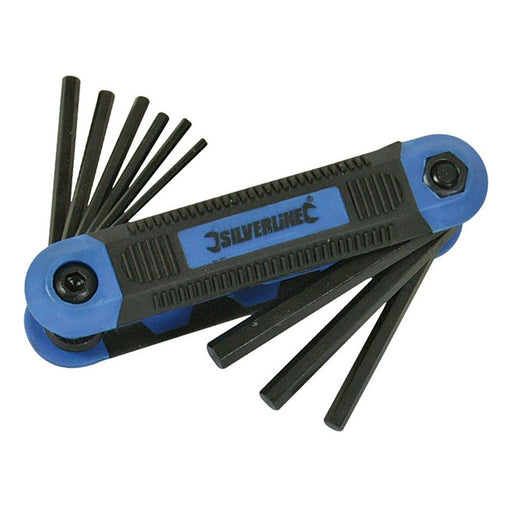 Silverline Expert Hex Key Imperial Tool 9pce 5/64" - 1/4" Silverline  - Dynamic Drive