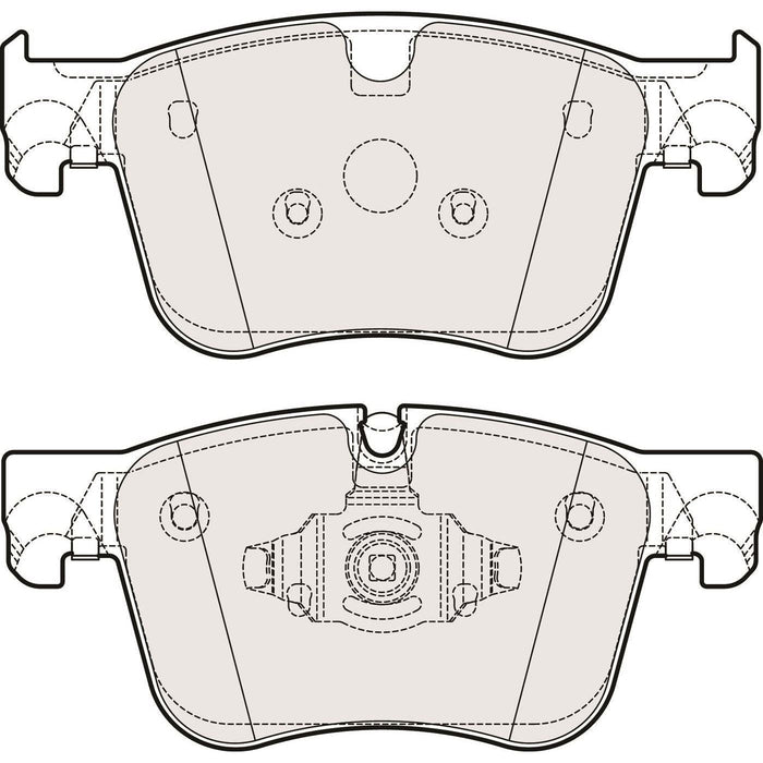 Apec Brake Pads Front Fits Citroen Berlingo C5 Ds Ds7 Crossback Opel Combo Grandl