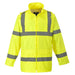 Portwest Hi-Vis Rain Jacket - Yellow - Small Portwest  - Dynamic Drive