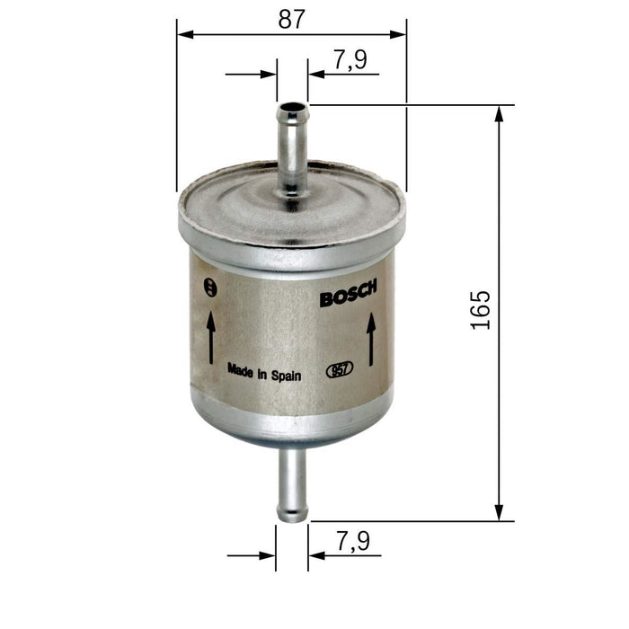 Genuine Bosch Car Fuel Filter F5921 fits Volvo V70 - 2.4 - 00-07 0450905921