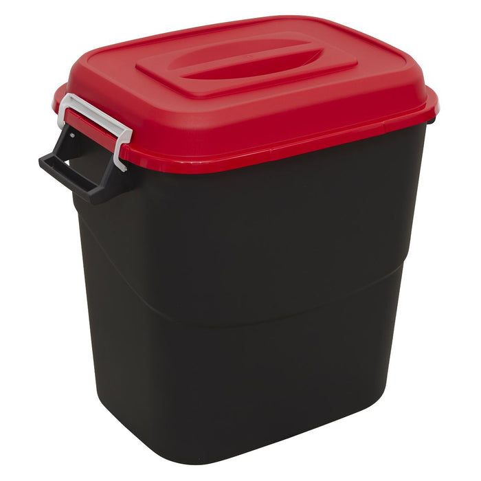 Sealey Refuse/Storage Bin 75L Red BM75R