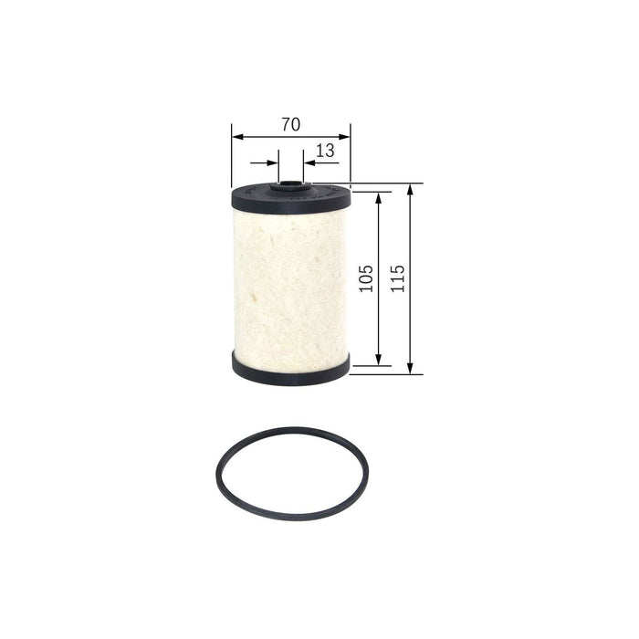 Bosch Cv Fuel Filter N9359 (Hgv) fits Mercedes-Benz T2-800 809D - 4.0 - 86-94 14