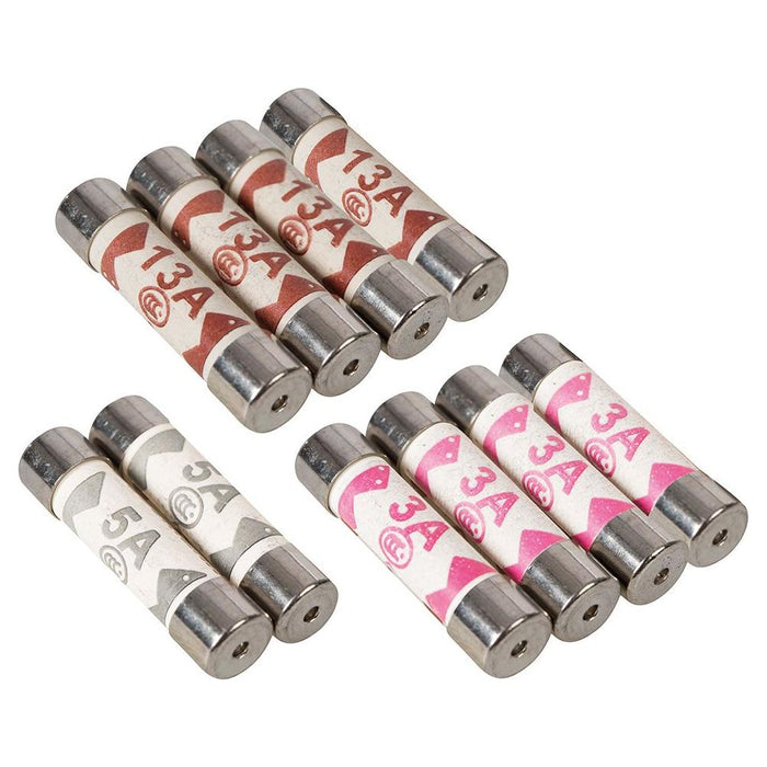 Powermaster Fuses 10pk 3A, 5A & 13A PowerMaster  - Dynamic Drive