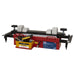 Sealey Air Jacking Beam 2 Tonne with Arm Extenders & Flat Roller Supports Sealey  - Dynamic Drive