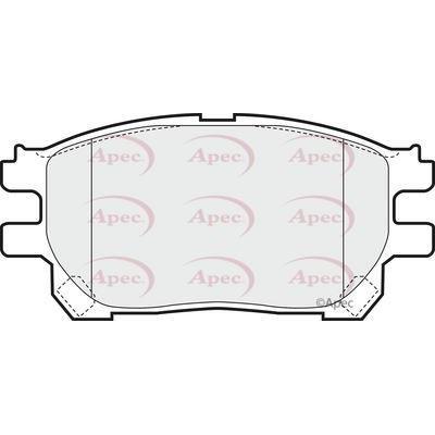 Apec Brake Pads Front Fits Toyota Previa