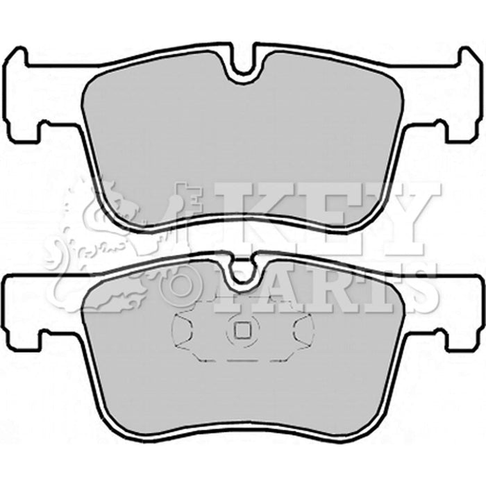 Genuine Key Parts KBP2334 Front Brake Pads (Ate-Teves)