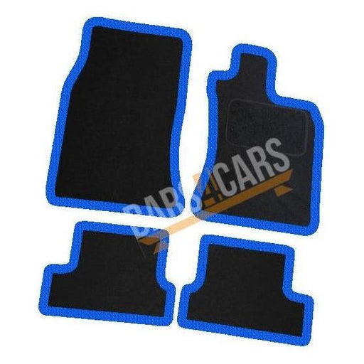 Tailored Blue Trim Carpet Mats Mini (Not Clubman) 02-06 02 03 04 05 06 UKB4C  - Dynamic Drive