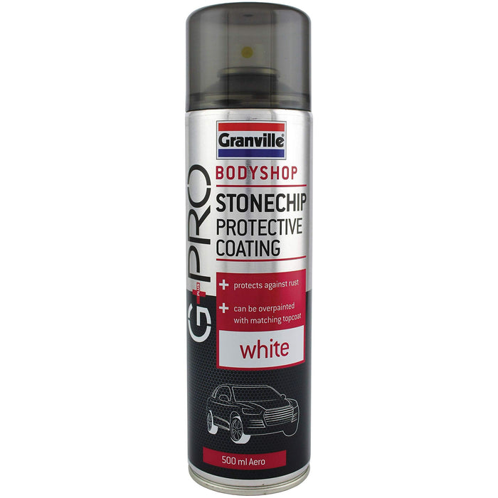 Granville Stone Chip Protective Coating - White - 500ml