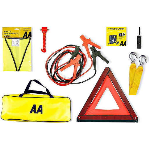 AA Emergency Breakdown & Safety Kit Plus Car Driving European Travel AA  - Dynamic Drive