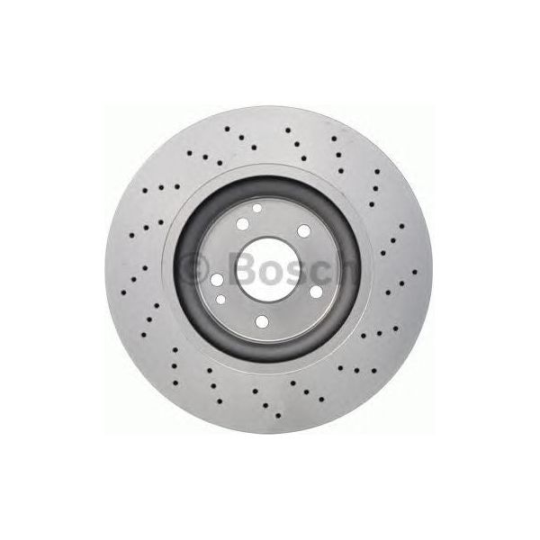 Bosch Brake Disc Single fits Mercedes-Benz C C180 Kompressor - 1.8 - 02-07 09864