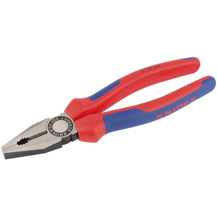 Draper Knipex 03 02 200 SBE Combination Pliers - Heavy Duty Handle, 200mm 69575 Draper  - Dynamic Drive