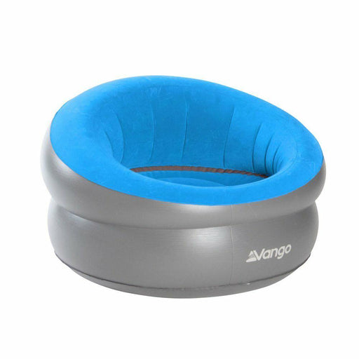 Inflatable Donut Flocked Chair DLX Mykonos Blue Vango  - Dynamic Drive