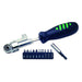 Laser 3-Way Angled Head Screwdriver & 10 Bits 2517 Laser Tools  - Dynamic Drive