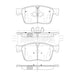 Genuine Borg & Beck Front Brake Pads fits Jaguar XF FPace 18 0915 BBP2548 Borg & Beck  - Dynamic Drive