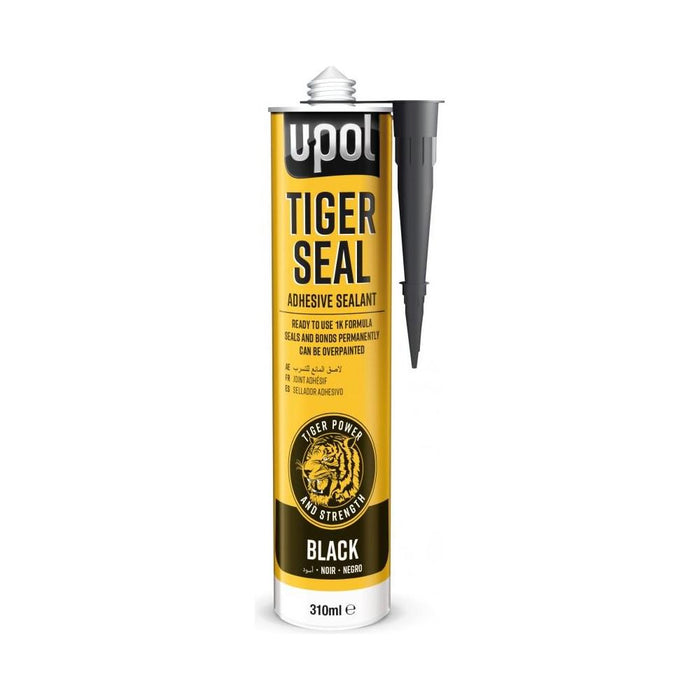 6x Upol Tiger Seal Black 310ml Polyurethane Adhesive Sealant TIG/NB New U-POL