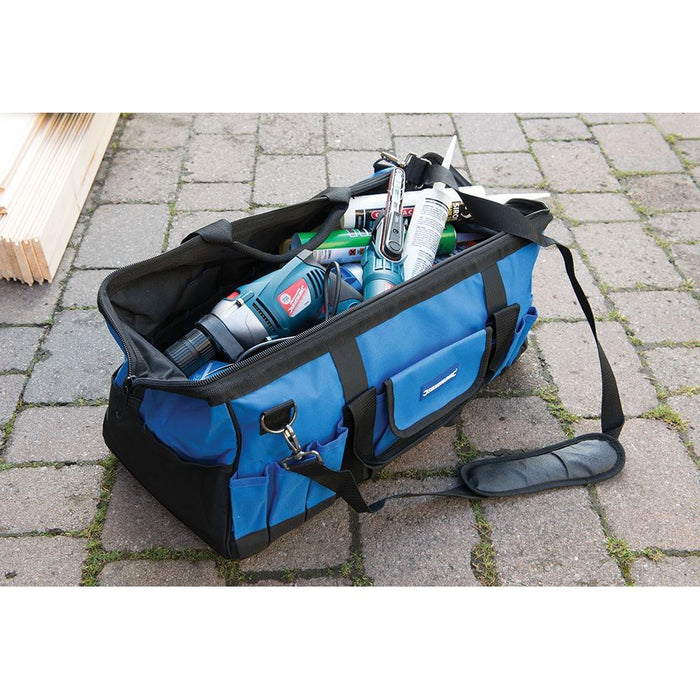 Silverline Tool Bag Hard Base 600 x 280 x 260mm