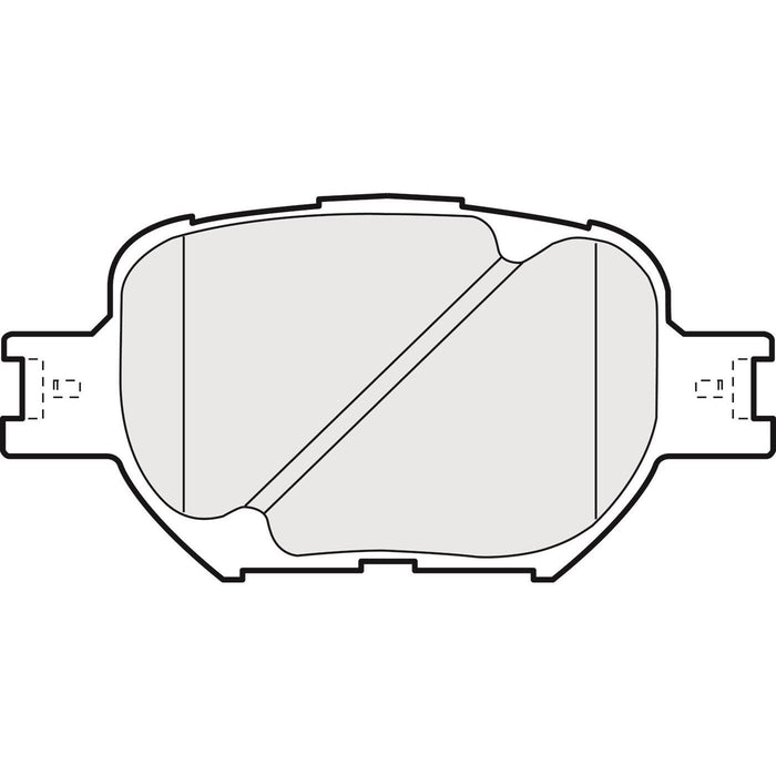 Apec Brake Pads Front Fits Toyota Celica Corolla Opa Verossa Vista