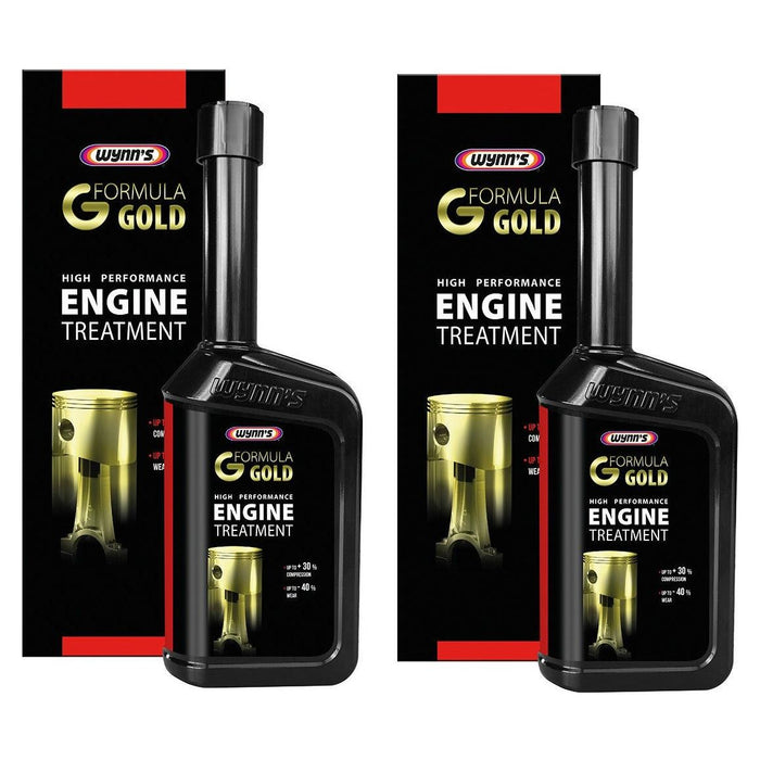 2x Wynns Oil Formula Gold Engine Treatment 500 ml Wynns  - Dynamic Drive