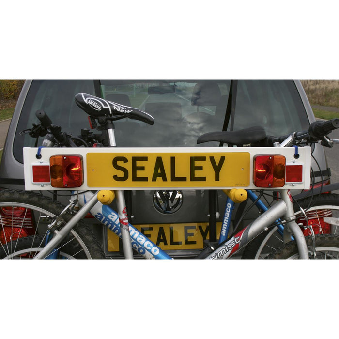 Sealey Trailer Board for use with Bicycle Carriers 3ft with 2m Cable TB3/2