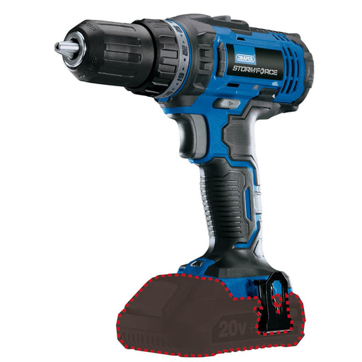 Draper Storm Force 20V Drill Driver (Sold Bare) 89524 Draper  - Dynamic Drive