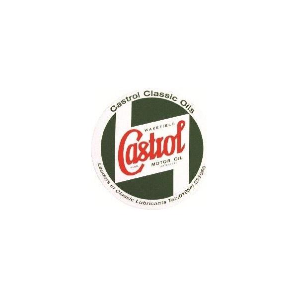 Castrol Classic Outdoor Vinyl Sticker - Green - Castrol Classic Bodywork Sticker 5€