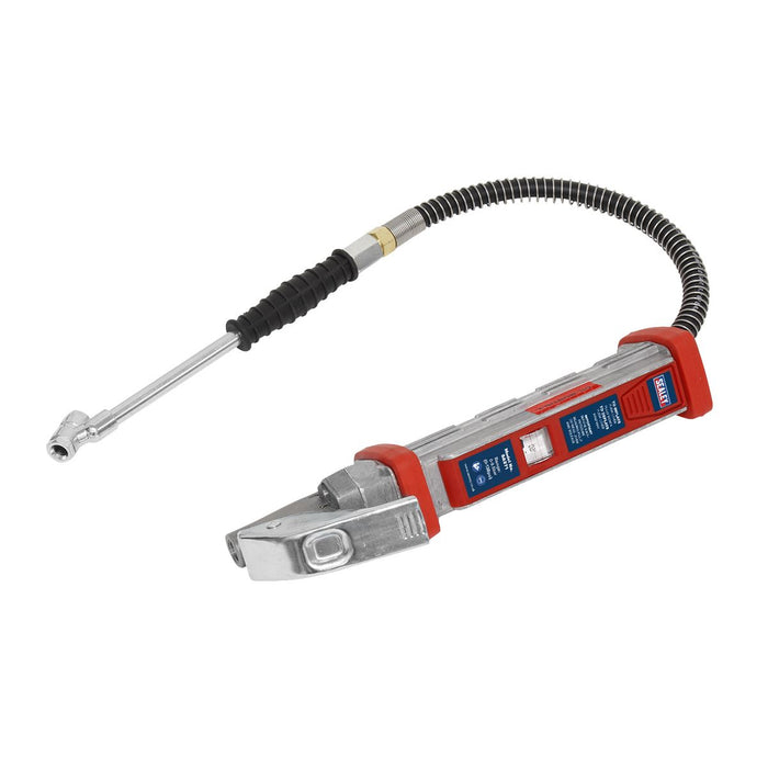 Sealey Tyre Inflator 0.5m Hose with Twin Push-On Connector SA371 Sealey  - Dynamic Drive