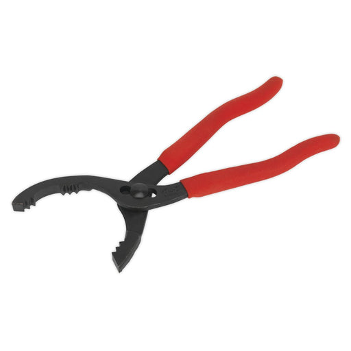 Oil Filter Pliers Forged 54-89Mm Capacity Sealey  - Dynamic Drive