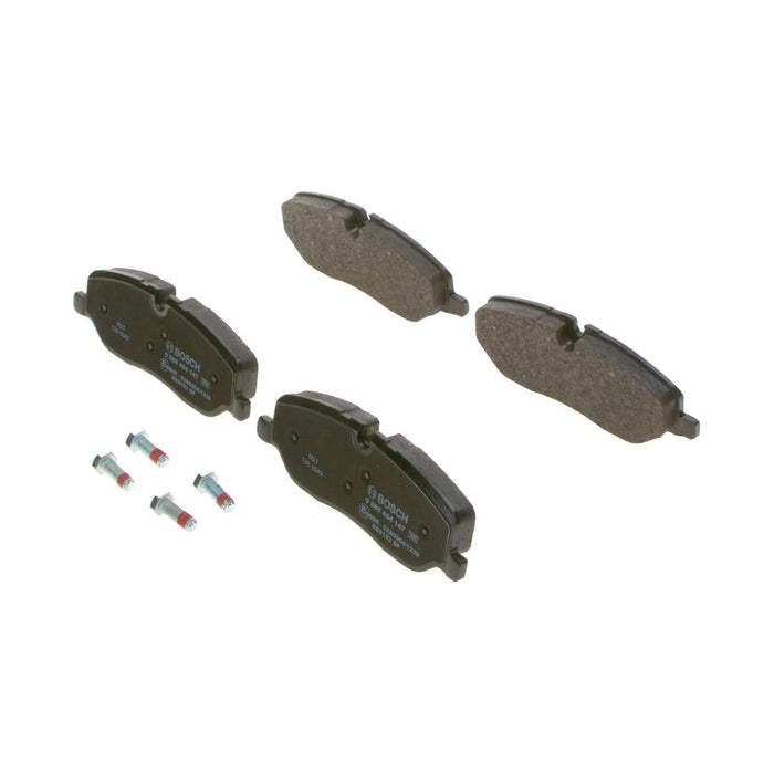 Bosch Brake Pad Set Bp1058 fits Land Rover Discovery TD - 2.7 - 04-09 0986494147