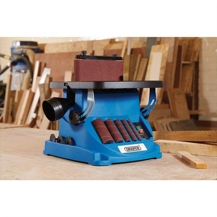 Draper 230V Oscillating Spindle and Belt Sander, 450W 98425 Draper  - Dynamic Drive