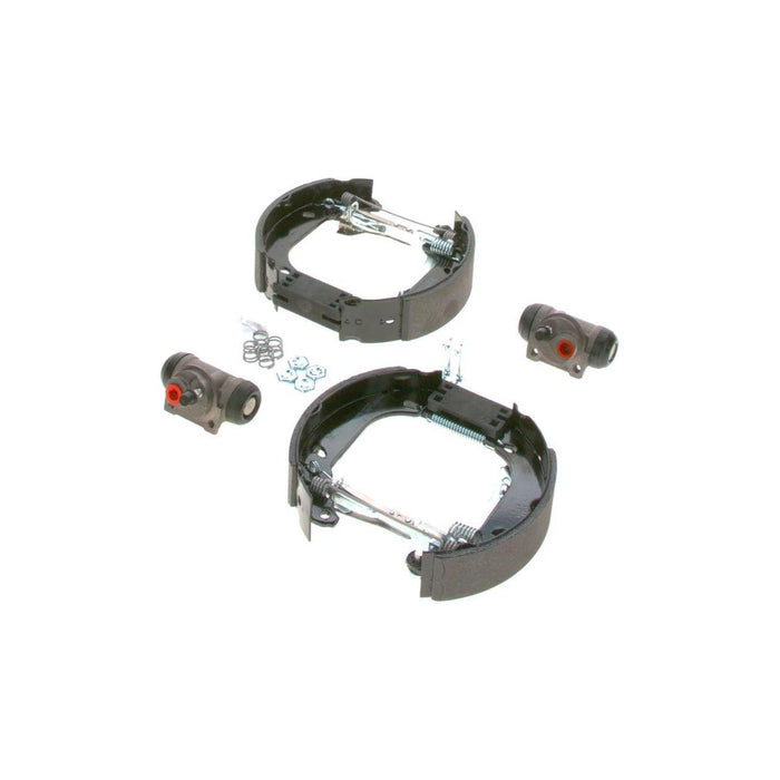 Genuine Bosch Brake Shoes Pre-Assembled Ks013 fits Renault 19 - 1.4 - 96-01 0204