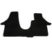 Fits VW Transporter T5 T6 2003 onwards Tailored Carpet Van Car Mat Black 1pc UKB4C  - Dynamic Drive