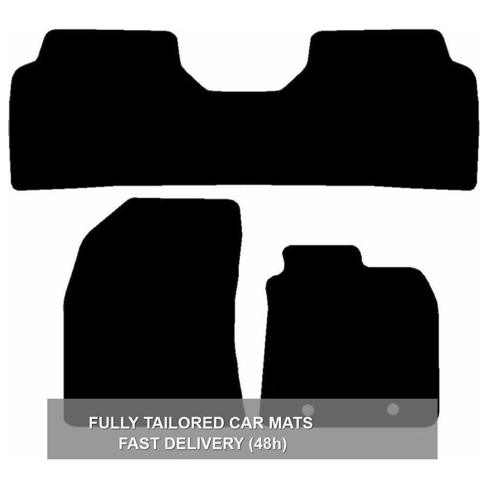 Tailored Carpet Car Mats Toyota Avensis 11 Facelift Model Set of 3 XL 2 Clips UKB4C  - Dynamic Drive