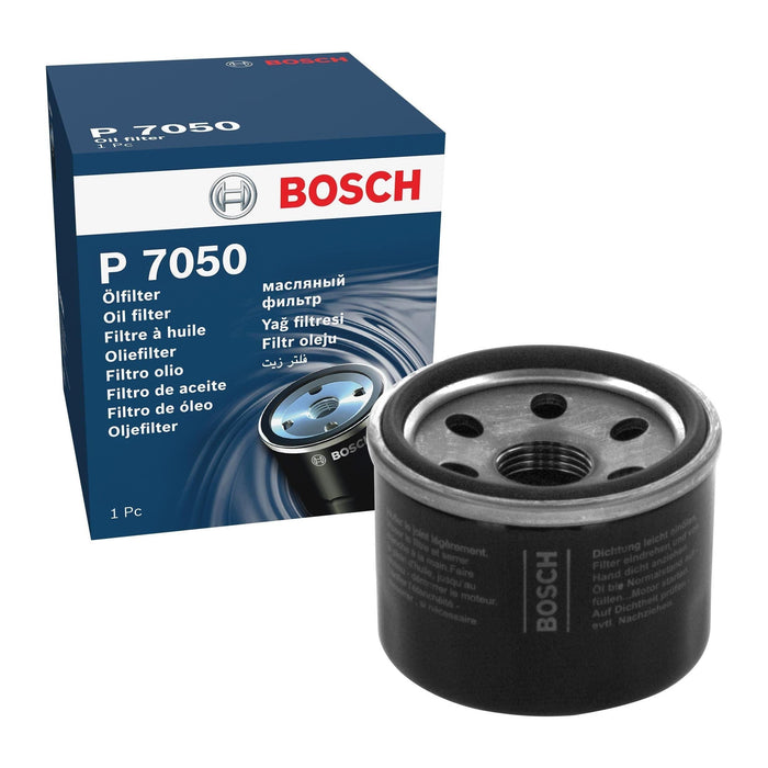 Genuine Bosch Car Oil Filter P7050 fits Suzuki Celerio VVT - 1.0 - 14- F02640705