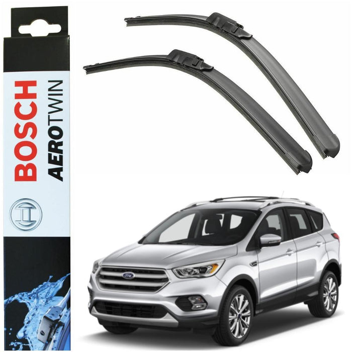 Bosch Aerotwin Front Wiper Blades Set Ford Kuga II 11.12> AM469S