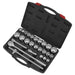 SOCKET SET 26PC 3/4inchSQ DRIVE 12PT WALLDRIVE - DUO Sealey  - Dynamic Drive