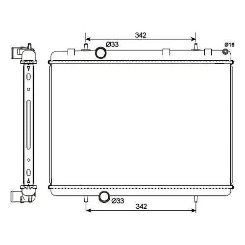 NRF Radiator 53112