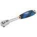 Draper 60 Tooth Micro Head Reversible Soft Grip Ratchet, 1/4" Sq. Dr. 26514 Draper  - Dynamic Drive