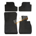 White Trim Tailored Rubber Car Mats for Bmw E93 (3 Series) Conv 07 ON Set of 4 UKB4C  - Dynamic Drive