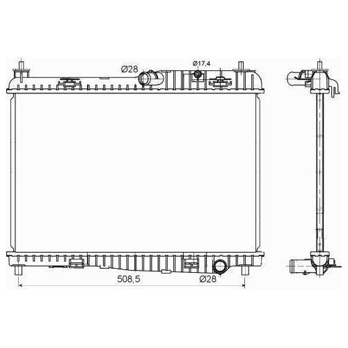 NRF Radiator 53152