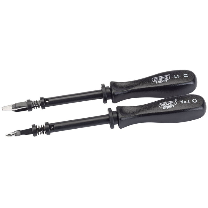 Draper Screw Holding Mechanic's Screwdriver Set (2 Piece) 27591