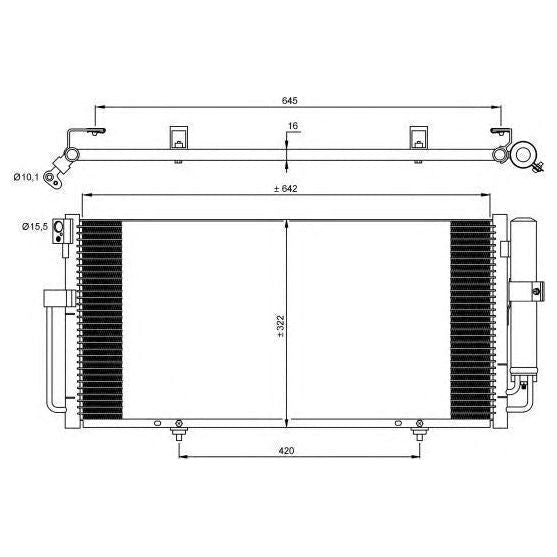 NRF Condenser 35875