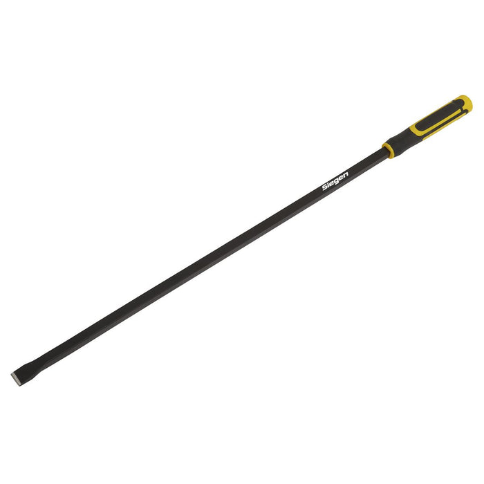 Sealey Pry Bar 900mm Straight Heavy-Duty with Hammer Cap S01191 Sealey  - Dynamic Drive