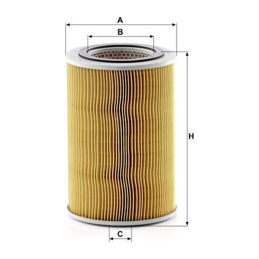 Genuine Mann Air Filter for Busch Vacuum Pumps C15124/1 Mann & Hummel  - Dynamic Drive