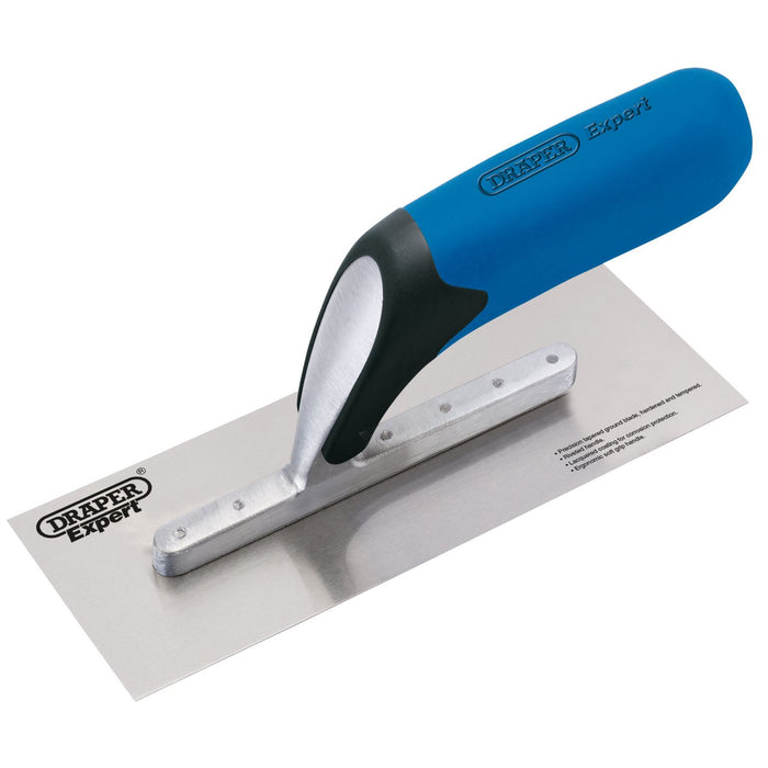 Draper Expert Soft Grip Plastering Trowel, 200mm 81221 Draper  - Dynamic Drive