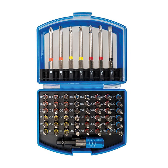 Silverline Colour-Coded Bit Set 56pce 56pce