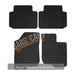 Tailored Rubber Car Mats for Kia Carens 07-12 Manual 5seats Set of 4 4 Clips UKB4C  - Dynamic Drive