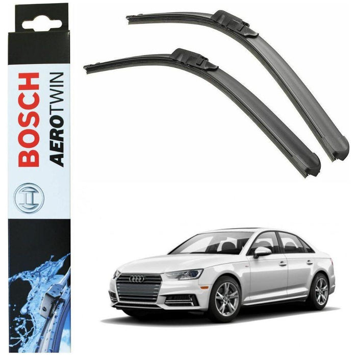 Bosch Aerotwin Front Wiper Blades Set Audi A4 05.15> A298S