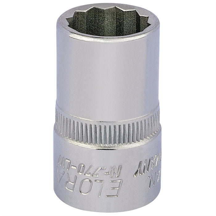 Draper Elora Whitworth Bi-Hexagon Socket, 1/2" Sq. Dr., 5/16" 24822